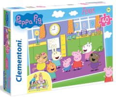 Clementoni Talna sestavljanka Peppa Pig, 40 delov