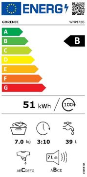 Gorenje WNPI72B pralni stroj