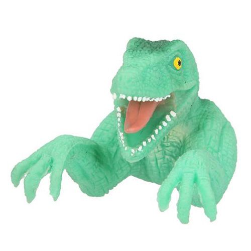 Dino World Lutka za prste ASST, Zelena, T-Rex