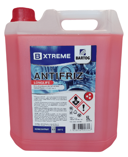 Bxtreme Longlife G13 antifriz, rdeč, 5L