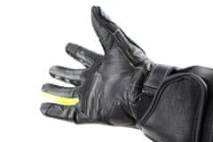 Cappa Racing Motoristične rokavice DAYTONA usnjene dolge črno/rumene XL
