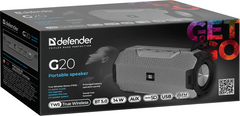 Defender G20 prenosni zvočnik, 14W, BT/FM/TF/USB/TWS