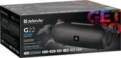 Defender G22 prenosni zvočnik, 20W, BT/FM/TF/USB/AUX/TWS