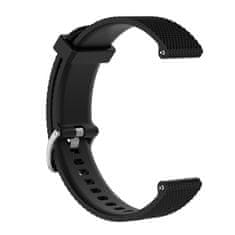 BStrap Silicone Bredon pašček za Samsung Galaxy Watch 3 45mm, black