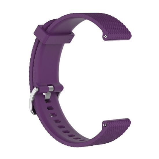 BStrap Silicone Bredon pašček za Huawei Watch GT 42mm, purple