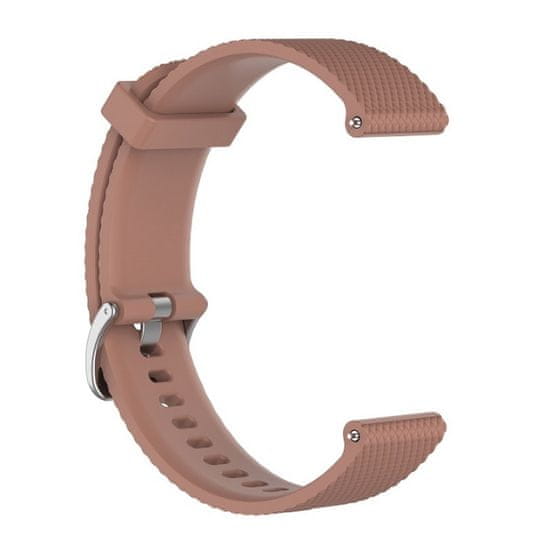 BStrap Silicone Bredon pašček za Xiaomi Amazfit Stratos 2/2S/3, brown