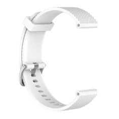 BStrap Silicone Bredon pašček za Huawei Watch 3 / 3 Pro, white