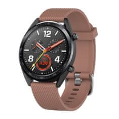 BStrap Silicone Bredon pašček za Xiaomi Amazfit GTR 2 / GTR 47mm, brown