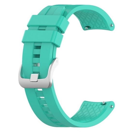 BStrap Silicone Cube pašček za Huawei Watch 3 / 3 Pro, teal