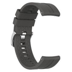 BStrap Silicone Cube pašček za Samsung Gear S3, dark gray