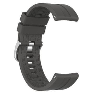 BStrap Silicone Cube pašček za Garmin Vivoactive 4, dark gray