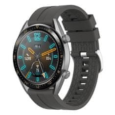 BStrap Silicone Cube pašček za Garmin Vivoactive 4, dark gray