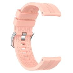 BStrap Silicone Cube pašček za Garmin Vivoactive 4, sand pink