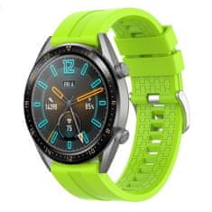 BStrap Silicone Cube pašček za Huawei Watch GT2 Pro, fruit green