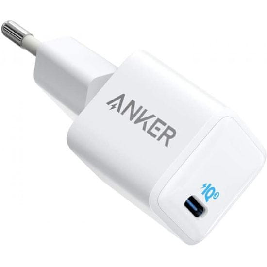 Anker PowerPort III Nano polnilec, 20 W, USB-C, EU (ANKDC-A2633G22)