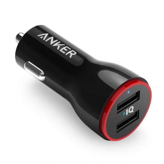 Anker PowerDrive 2 avto polnilec, 24 W, USB (ANKNB-A2310G11)