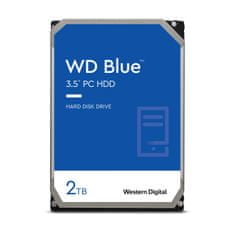 Western Digital Blue trdi disk, 2TB, 7200RPM, 256MB, 6GB/S