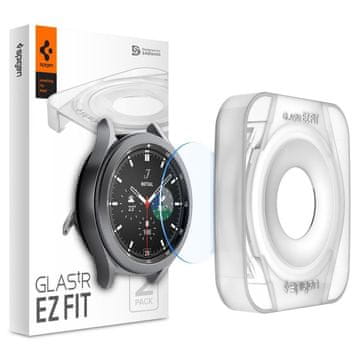 Spigen Glas.Tr 2x zaščitno steklo za Samsung Galaxy Watch 4 classic 42mm