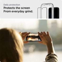 Spigen Alm Full Cover zaščitno steklo za iPhone 13 / 13 Pro