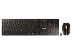 DW 9100 Slim tipkovnica in miška, Bluetooth, črna, USB, UK SLO g.