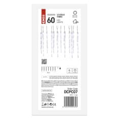 Emos LED svetlobna dekoracija, ledene sveče, 12 kosov, zunanja/notranja, hladna bela, 3,6 m