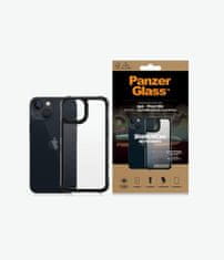 PanzerGlass SilverBulletCase ovitek za Apple iPhone 13 Mini, črno-prozoren (0318)