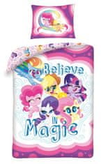 Halantex Vključeno platno My Little Pony Believe Cotton, 140/200, 70/90 cm