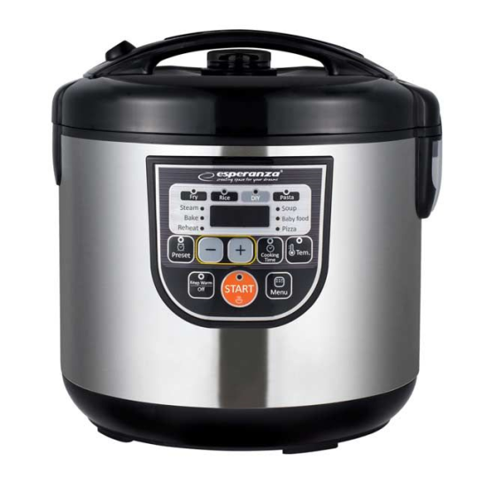 Esperanza Električni multifunkcijski kuhalnik , 5L, 860W