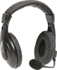 Defender slušalke Gryphon 750, črni, 2 m kabel