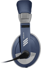 Defender slušalke Gryphon 750, modri, 2 m kabel