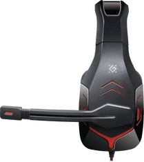 Defender Excidium gaming slušalke, črni-rdeci, 2.2 m kabel
