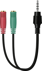 Defender Scrapper 500 gaming slušalke, črni + modri, 2 m kabel