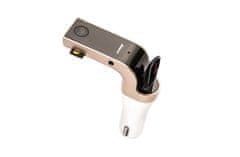 Zaparevrov FM-oddajnik Bluetooth za USB in kartico micro SD