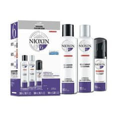 Nioxin Darilni Set za redčenje normalno do močno naravno in kemično obdelanih las System 6 ( Hair System Lo