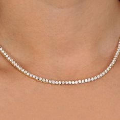 Morellato Luksuzna pozlačena ogrlica s cirkoni Scintille SAQF04
