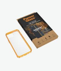 PanzerGlass ClearCaseColor ovitek za Apple iPhone 13 Mini, prozorno-oranžen (0328)