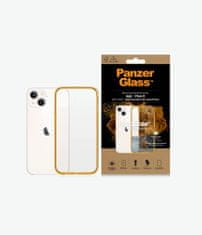 PanzerGlass ClearCaseColor ovitek za Apple iPhone 13, prozorno-oranžen (0333)