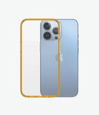 PanzerGlass ClearCaseColor ovitek za Apple iPhone 13 Pro, prozorno-oranžen (0338)