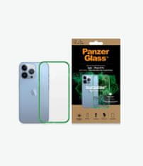 PanzerGlass ClearCaseColor ovitek za Apple iPhone 13 Pro, prozorno-zelen (0339)