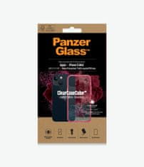 PanzerGlass ClearCaseColor ovitek za Apple iPhone 13 Mini, prozorno- rdeča (0330)