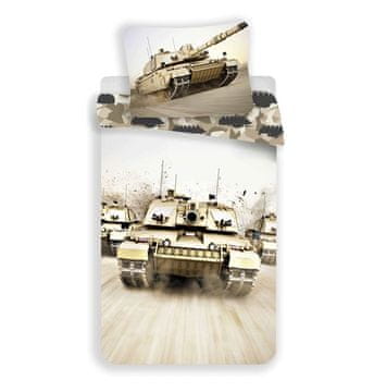 Jerry Fabrics Vključeno platno Tank Bombaž, 140/200, 70/90 cm