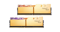 G.Skill Trident Z Royal pomnilnik (RAM), DDR4, 16GB (2x8GB), 3000MHz, CL16, 1.35V, XMP 2.0 Gold (F4-3000C16D-16GTRG)