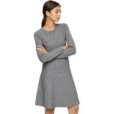 Vero Moda Ženska obleka VMNANCY 10206027 Srednje Grey Melange (Velikost L)