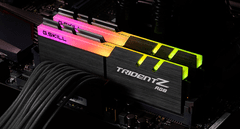 G.Skill Trident Z RGB pomnilnik (RAM), DDR4, 16GB (2x8GB), 3200MHz, CL14, 1.35V, XMP 2.0 (F4-3200C14D-16GTZR)