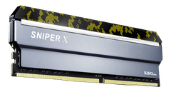 G.Skill Sniper X Digital Camo pomnilnik (RAM), DDR4, 32GB (2x16GB), 3000MHz, CL16, XMP 2.0, 1.35V, (F4-3000C16D-32GSXK)