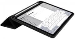 FIXED Padcover+ ovitek za Apple iPad (2019/2020/2021), preklopni, črn (FIXPC+-469-BK)