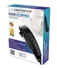 Esperanza Esperanza Strižnik za Lase Elegant Črna