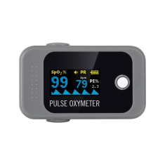 Teesa Naprstni pulzni oksimeter z merilcem srčnega utripa, OLED