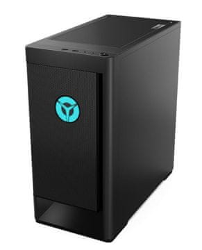 Lenovo Legion T5 namizni gaming računalnik, R5 5600G, 16GB, SSD512GB+2TB, 3060 Ti, DOS (90RC00QPXT)