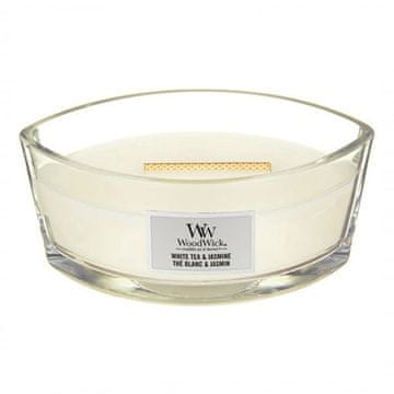 Woodwick Dekorativna vaza za sveče , Beli čaj in jasmin, 453,6 g